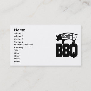 BBQ BUSINESS CARD