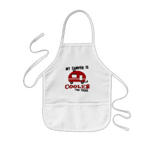 BBQ Camping Kids' Apron