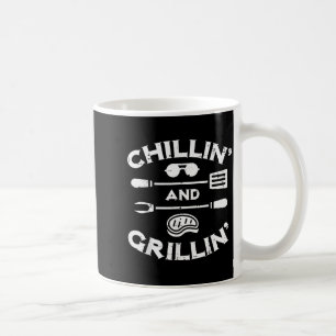 Bbq Chillin And Grillin Barbecue T Men Women Kids Coffee Mug