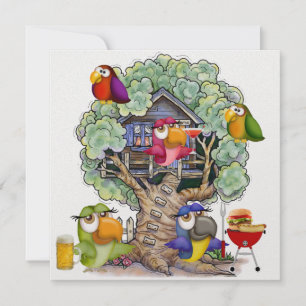 BBQ - Cocktails - Cookout - Party - SRF Invitation