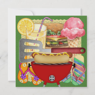 BBQ Cook Out Invitation