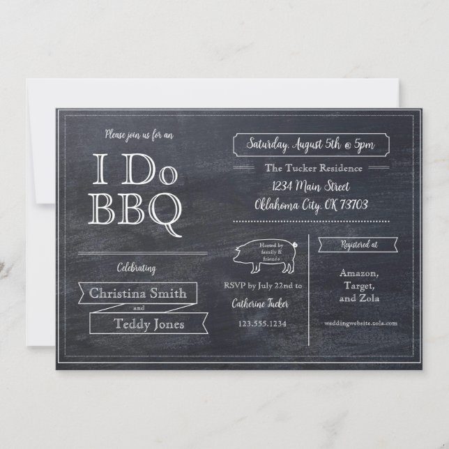 BBQ-Cookout Invitation (Front)
