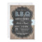 BBQ Couples Shower Invitation Baby Q Backyard Boy