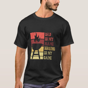 BBQ Dad Grill Master Barbeque Legend Grilling Star T-Shirt
