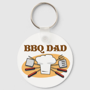 BBQ Dad Key Ring
