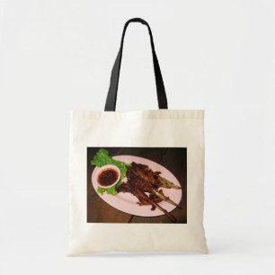 BBQ Duck Beaks ... Thai Asian Street Food Tote Bag