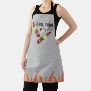 BBQ Father's Day Dad Grandpa Cookout Apron