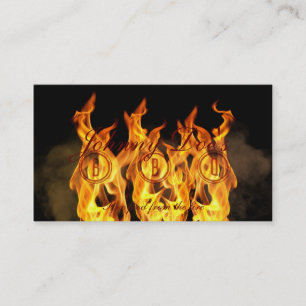 BBQ Flames Business Card