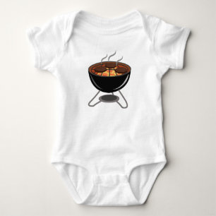 BBQ Grill Baby Bodysuit