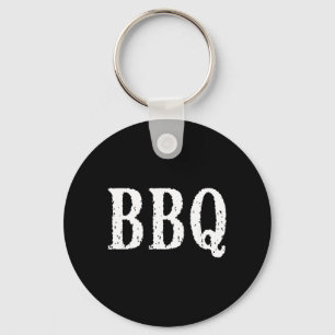 Bbq Grill Summer Barbecue Party Key Ring