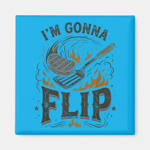 Bbq Grilling Barbecue Spatula Grill Chef Magnet