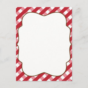 BBQ Invitation Postcard