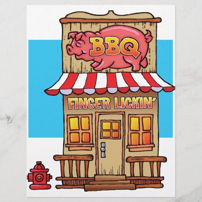 BBQ Joint Flyer (Front)