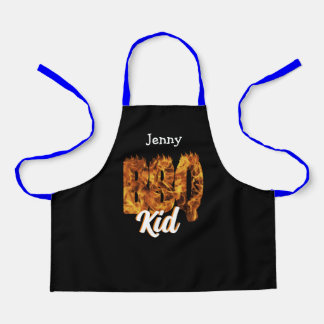 BBQ Kid Apron. Customisable. Barbecue lover.  Apron