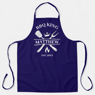 BBQ King Barbecue Personalised Apron