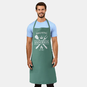 BBQ King Barbecue Personalised Apron