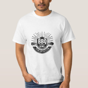 BBQ King – Rule the Grill, Wear the Crown T-Shirt