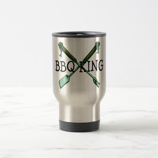 BBQ King Travel Mug