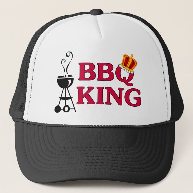 BBQ King Trucker Hat (Front)