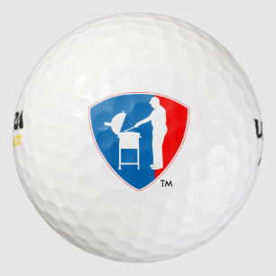 BBQ Logo Golf Balls