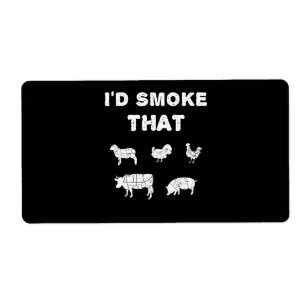 BBQ Lovers   ID Smoke That Chef Smoker BBQ Gifts