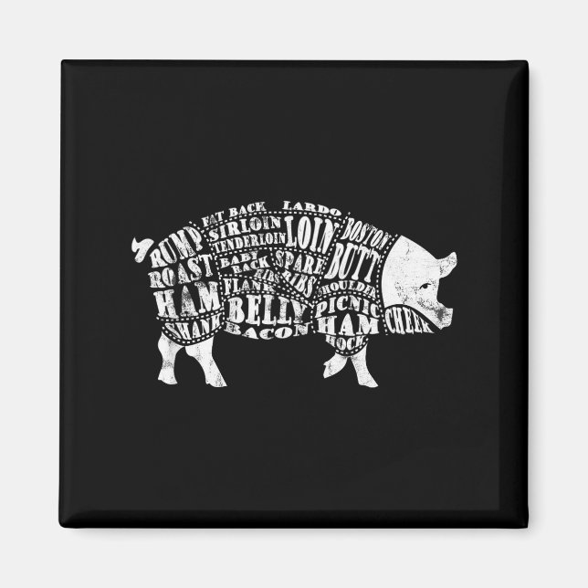 Bbq  magnet (Front)