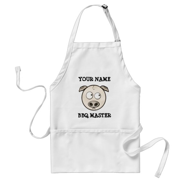 BBQ MASTER CUSTOMIZABLE APRON (Front)