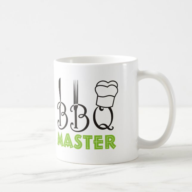 Bbq Master Father's Day Mugs (Right)
