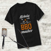 BBQ Master Grilling Tools Typography Custom