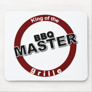 BBQ Master King of the Grille Mouse Mat