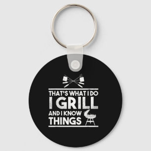 Bbq Meat Lover Thats What I Do I Grill Things Key Ring