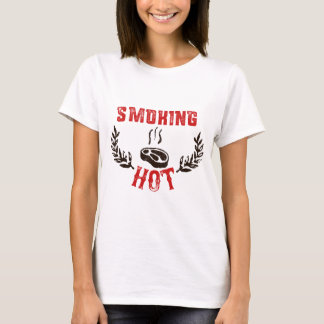 BBQ, Moke & Grill - Smoking Hot T-Shirt