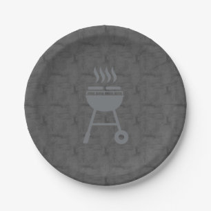BBQ paper plates / 7" round