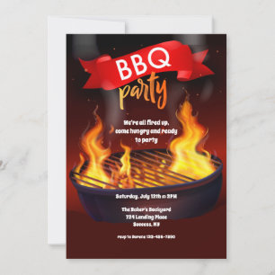 BBQ Party Invitation
