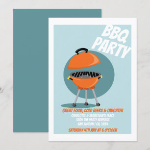 BBQ Party Invitation