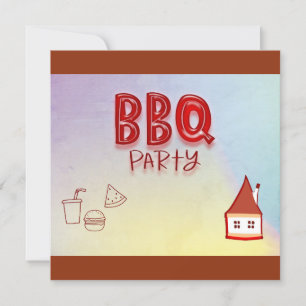 BBQ Party Invitation