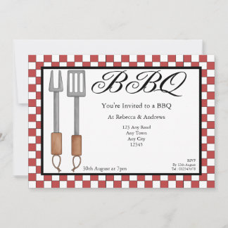 BBQ Party Invitation