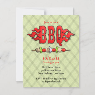BBQ Party Invitation