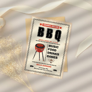 BBQ Party Invitation