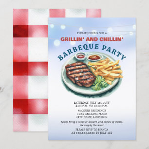 BBQ Party Invitation