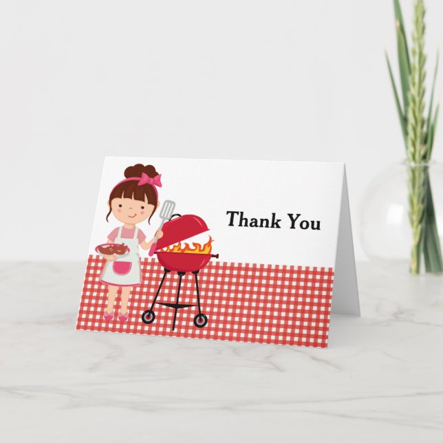 BBQ party Thank You (Front)