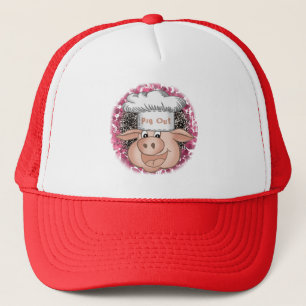 BBQ Pig Out chef Hat