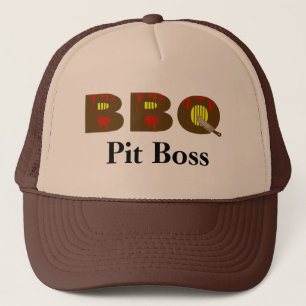 BBQ Pit Boss Cap   Customise It?