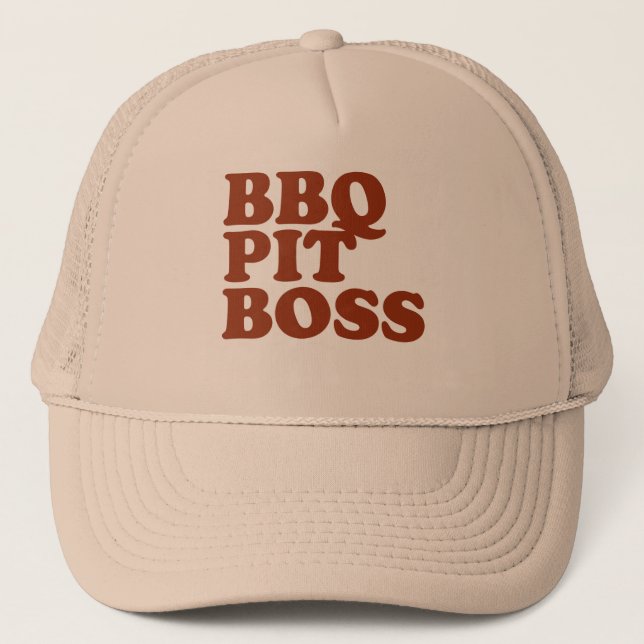BBQ Pit Boss Trucker Hat (Front)