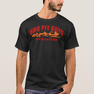 Bbq Pit Boys Pitmasters Official Logohellip Hot Fi T-Shirt