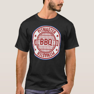 Bbq Pit Boys Pitmasters Official Logohellip White  T-Shirt