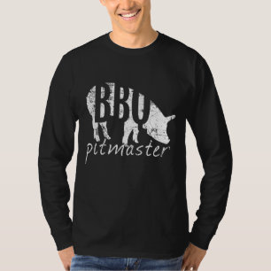 BBQ Pitmaster Pig Grilling Grill Father's Day Gift T-Shirt