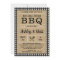 BBQ Plaid Rehearsal Dinner Invitation