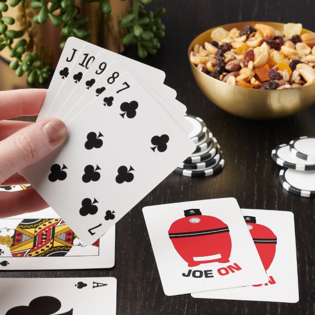 BBQ Playing Cards - Kamado Grill (In Situ)