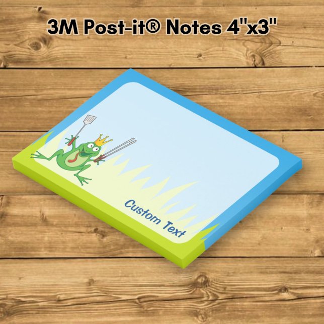 BBQ Prince Post-it Notes (Creator Uploaded)